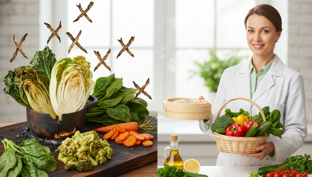 7 Sai Lầm 'Chết Người' Khi Ăn Rau & Bí Quyết Giữ Dưỡng Chất