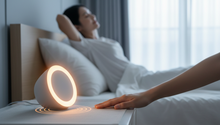 Báo thức bằng rung và ánh sáng: Giải pháp thay thế cho người nhạy cảm với tiếng ồn