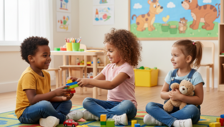 Bí Quyết Vàng: Dạy Trẻ Mầm Non Kỹ Năng Xã Hội, Ngừng Đánh Bạn