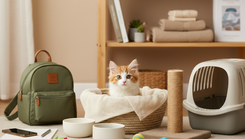 Chào đón mèo con về nhà: Checklist A-Z cho người bận rộn