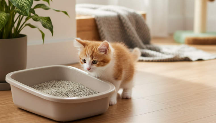 Chiến lược A-Z: Huấn luyện mèo con đi vệ sinh đúng chỗ