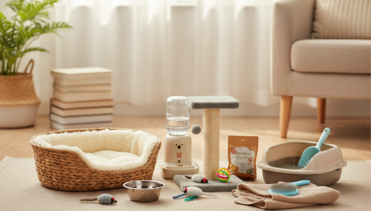 Chuẩn Bị Đón Mèo Con: Checklist Mua Sắm Tiết Kiệm & Hiệu Quả
