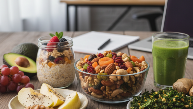 Đồ ăn vặt lành mạnh: Bí quyết không lo đói bụng giữa giờ