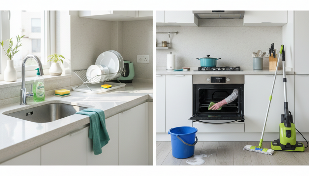 Dọn dẹp bếp thông minh: Lịch trình cho người bận rộn