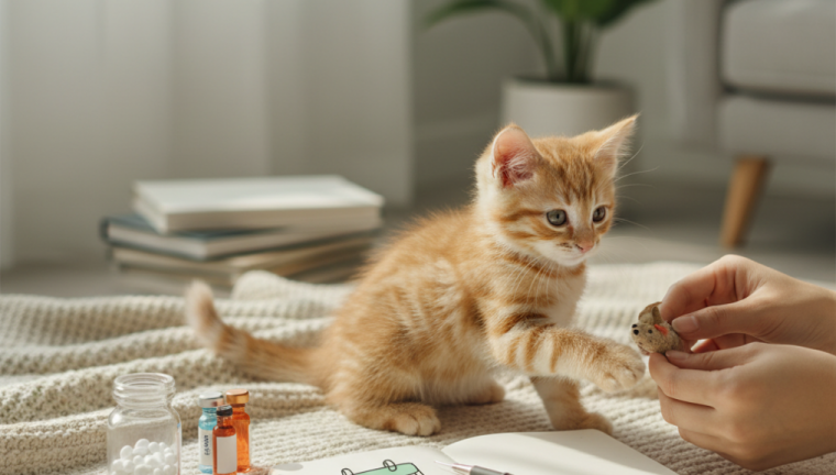 Lịch trình tẩy giun và tiêm phòng quan trọng cho mèo con