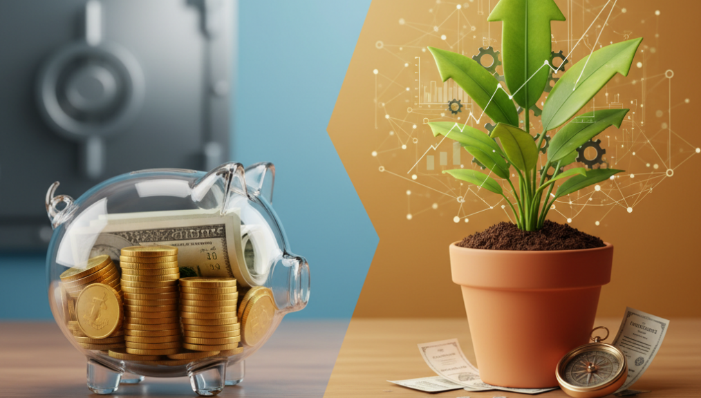 Sự khác biệt giữa tiết kiệm và đầu tư bạn cần phải biết