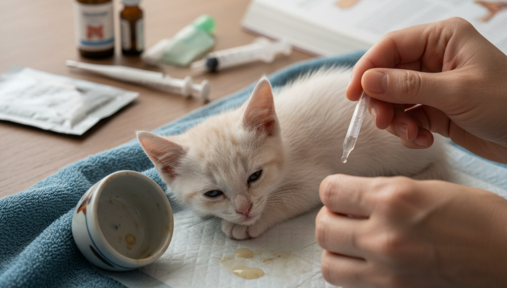 Xử Lý Mèo Con Tiêu Chảy Bỏ Ăn Từ A-Z: Kinh Nghiệm Thực Chiến