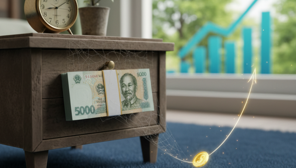 50 triệu đồng "ngủ quên" trong tài khoản: bạn đang mất gì mỗi ngày vì bỏ quên lãi kép?