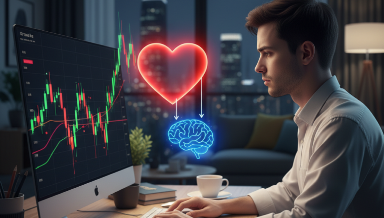 Cạm Bẫy Cảm Xúc: Khi Con Tim "Lấn Át" Cái Đầu Lạnh & Bài Học "Đu Đỉnh" Của Nhà Đầu Tư F0 Việt