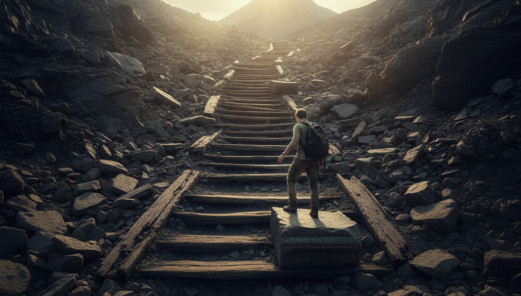 Cú ngã của bạn có đau không? Đây là cách biến nó thành bậc thang đi tới