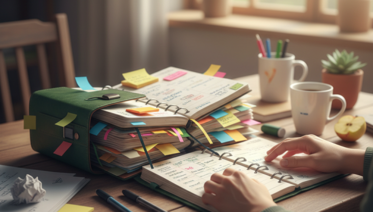 Cuốn sổ tay kế hoạch đầy ắp và nỗi sợ bắt đầu: Chuyện của chúng ta