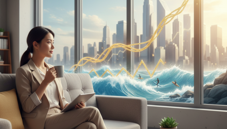 Đầu tư 'lướt sóng' mãi chẳng giàu? Đây là lối đi dài hạn cho người trẻ bận rộn