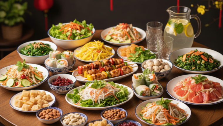 Dinh dưỡng ngày Tết an toàn: Hướng dẫn từ chuyên gia để vui khỏe trọn vẹn