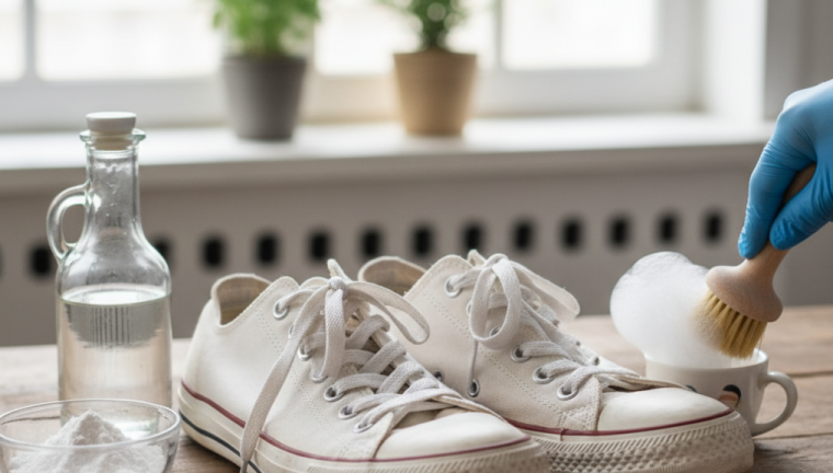 Đôi giày trắng ố vàng? Đừng vội vứt đi, đây là cách "cấp cứu" trong 15 phút!