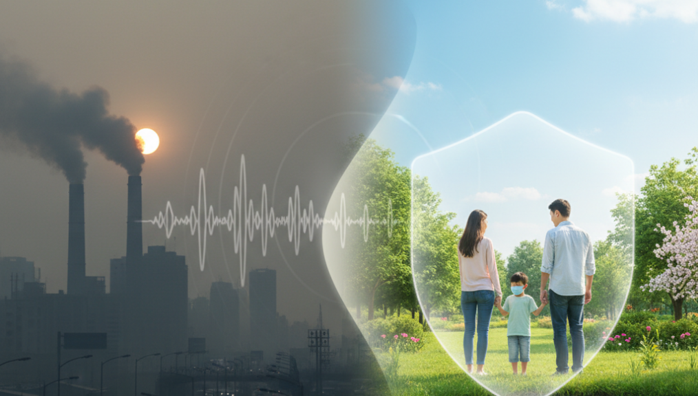 Hiểu đúng về tác động của ô nhiễm không khí & tiếng ồn và cách bảo vệ sức khỏe toàn diện