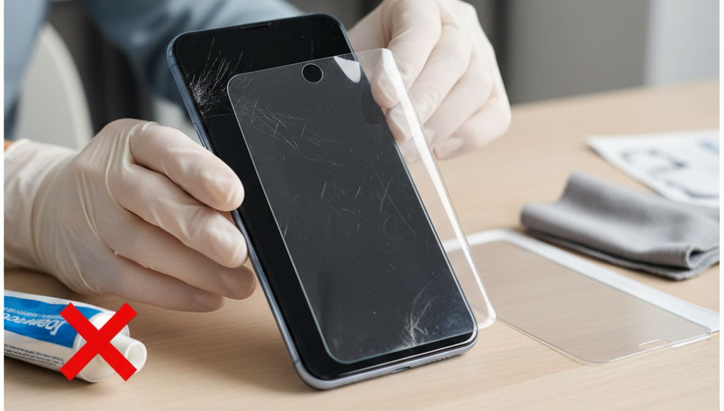 Hướng dẫn A-Z: Xử lý vết xước màn hình điện thoại thông minh và an toàn