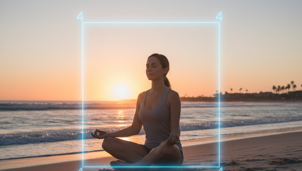 Mẹo giảm căng thẳng tức thì trong 60 giây với kỹ thuật thở hộp 4-4-4-4