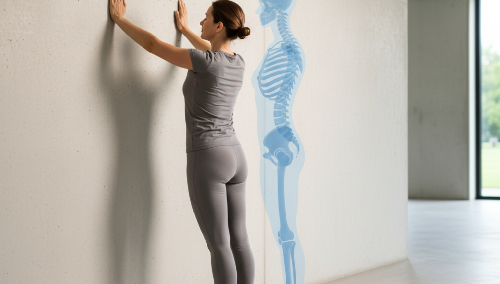 Mẹo "Kiểm Tra Tường": Sửa Lệch Tư Thế, Thoát Khỏi Đau Lưng Cổ Vai Gáy Chỉ Trong 1 Phút