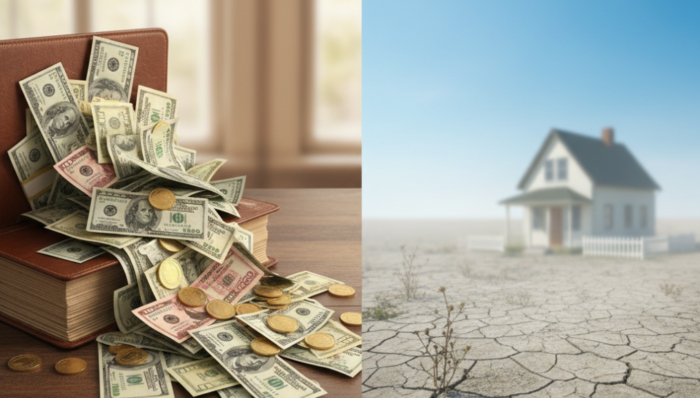 Sổ tiết kiệm đầy lên, nhưng giấc mơ mua nhà lại xa vời: Chuyện gì đang xảy ra với tiền của bạn?