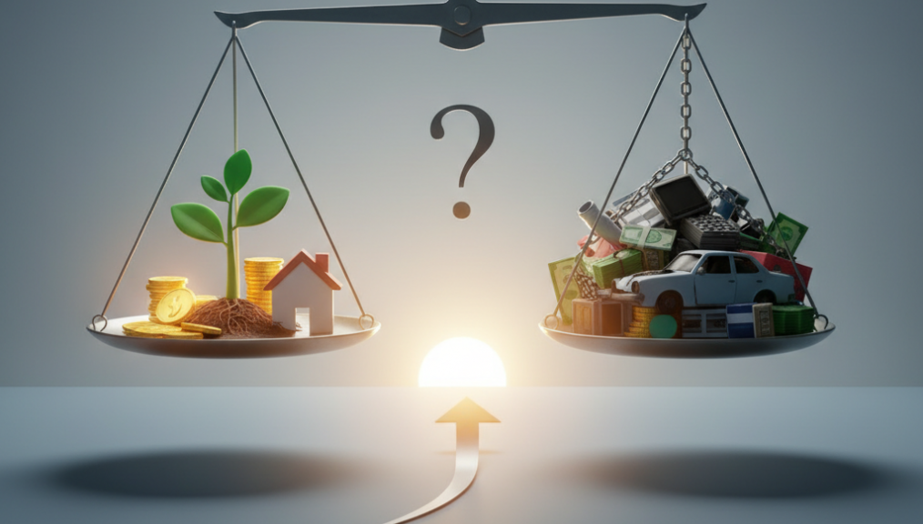 Thoát nghèo từ một câu hỏi: Thứ bạn sở hữu đang nuôi bạn?