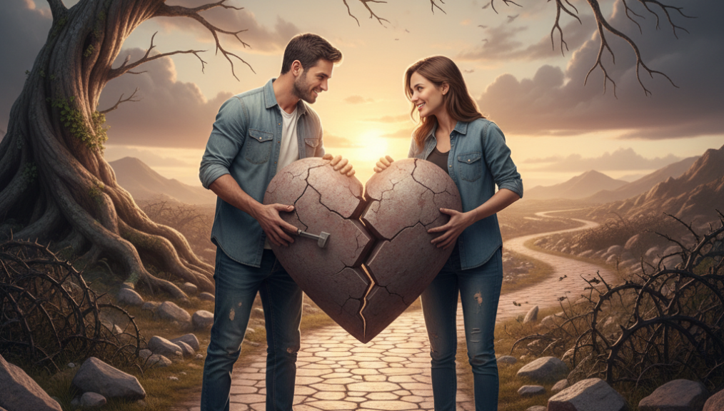 Yêu là cùng nhau “sửa lỗi” cuộc đời, chứ không phải tìm một cuộc đời không lỗi