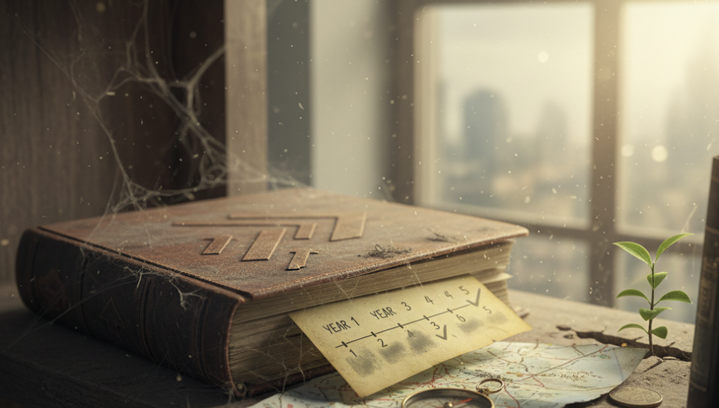 Mục tiêu tài chính "bám bụi": khi kế hoạch 5 năm của bạn bị lãng quên sau 1 năm