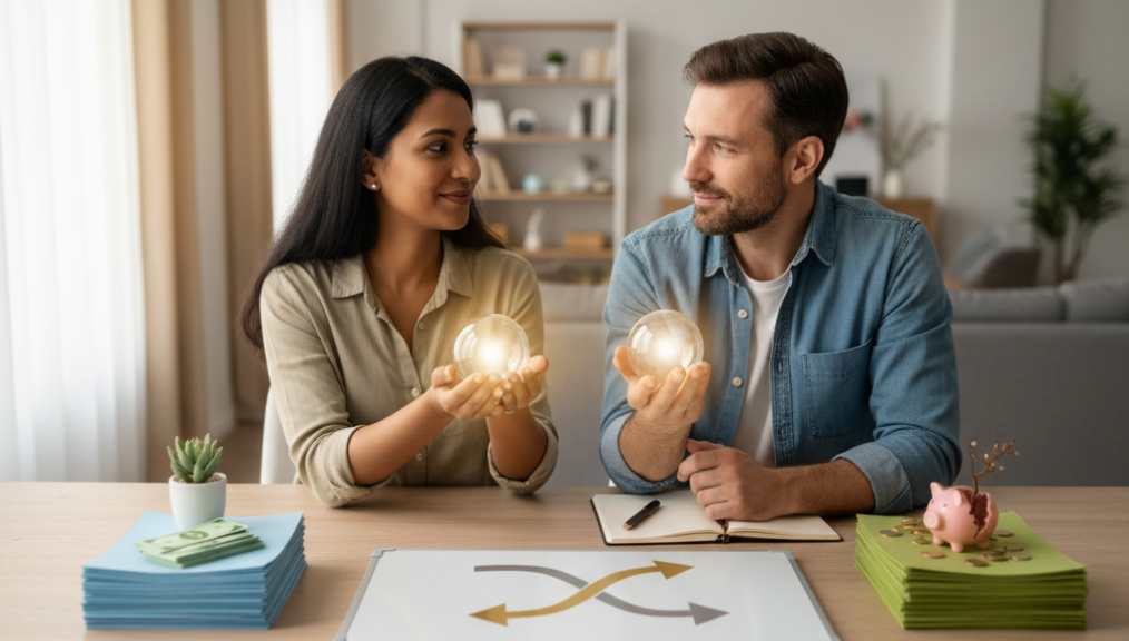 Vợ chồng "lệch pha" mục tiêu tài chính: Làm sao để tiền không còn là nguồn cơn rạn nứt?